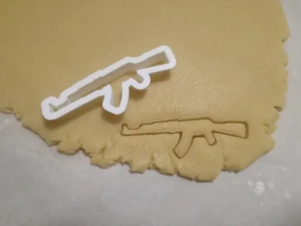 AK-47 cookie cutter