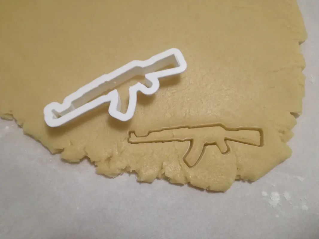 AK-47 cookie cutter