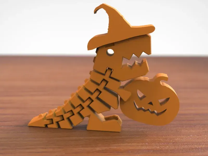 FlexiDino Halloween edition