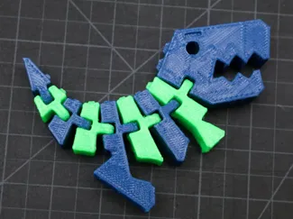 classic FlexiDino + Multi collor Dino
