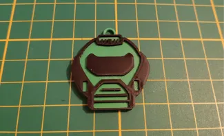 Doom keychain (Helmet)