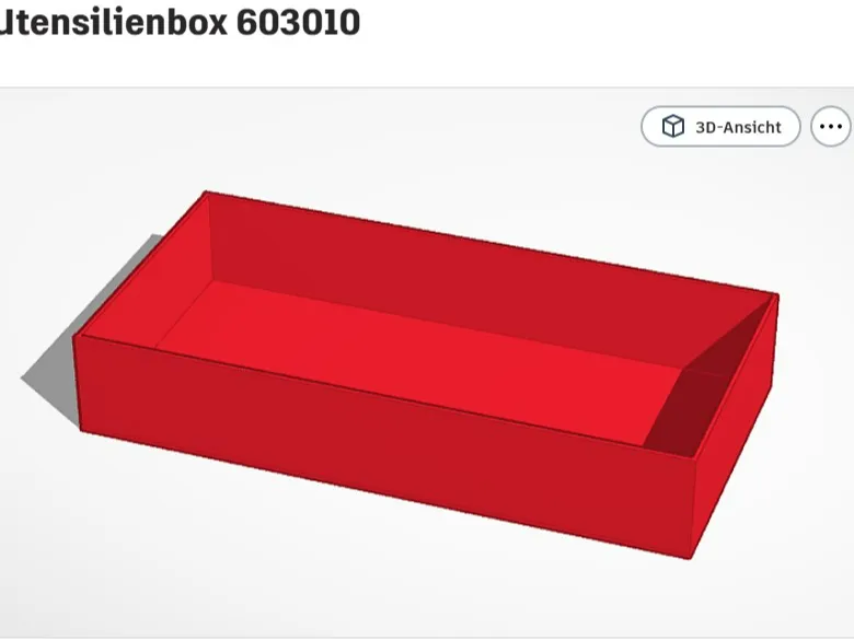 Utensilienbox klein