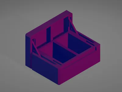 Print in place organizer
