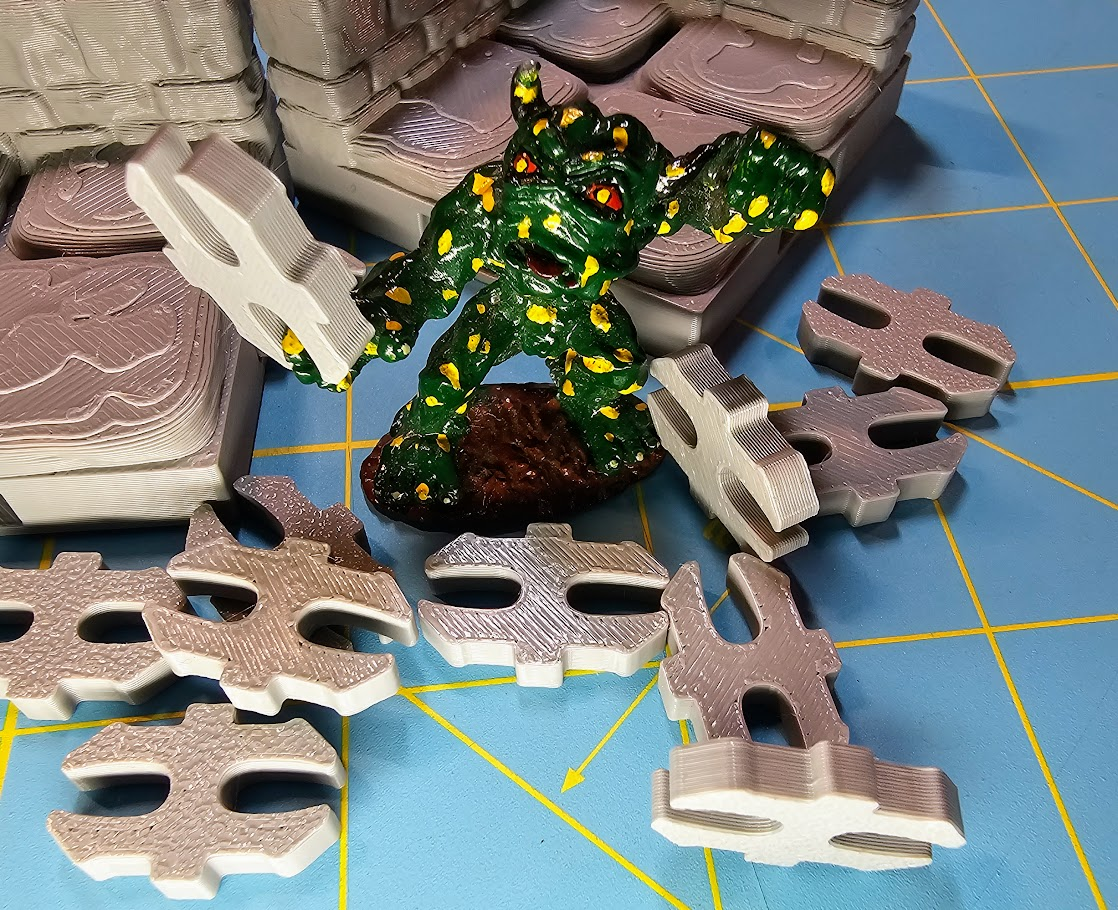 EZ OpenForge 2.0 Dungeon Stone Set 02 Remixed by tejawood MakerWorld ...