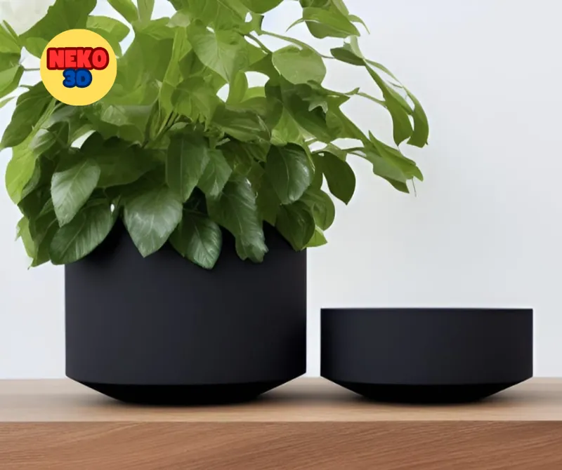 modern design simple flower pots