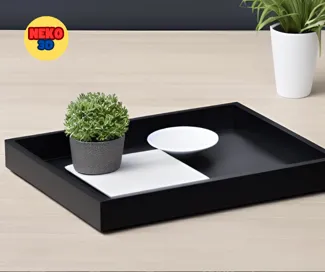 modern design rectangular tray