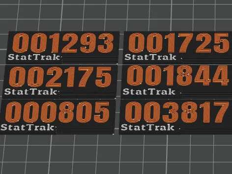 Stick on StatTrak Counter 