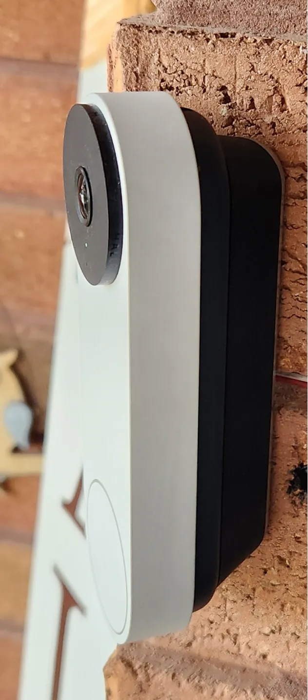Google nest door bell 45 deg wedge