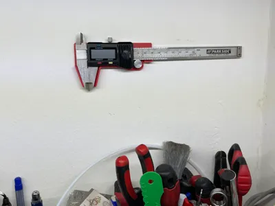 vernier magnetic support