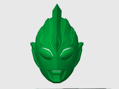 Trigga Ultraman Helmet Self-Modified Version