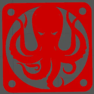 BTT Octopus fan cover