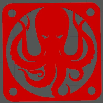 BTT Octopus fan cover