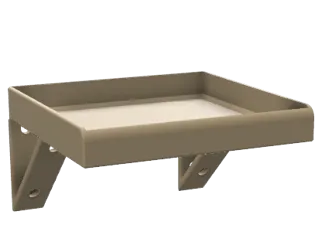 Little Wall Shelf for Plants - 100mm x 100mm