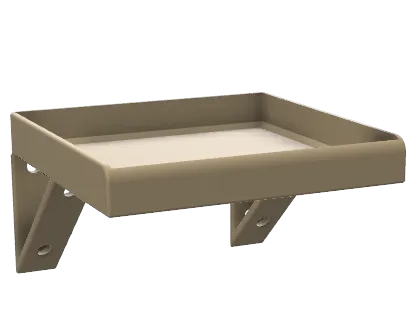 Little Wall Shelf for Plants - 100mm x 100mm