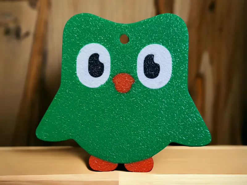 Keychain duolingo