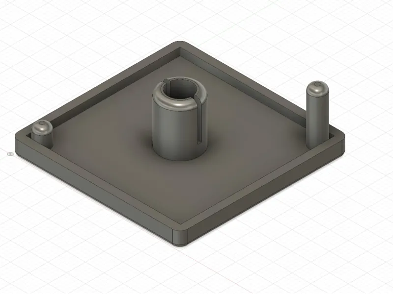 Abdeckung Aluprofil 45x45