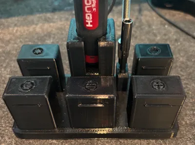Hyper Tough Rechargeable Screwdriver Cover Bits