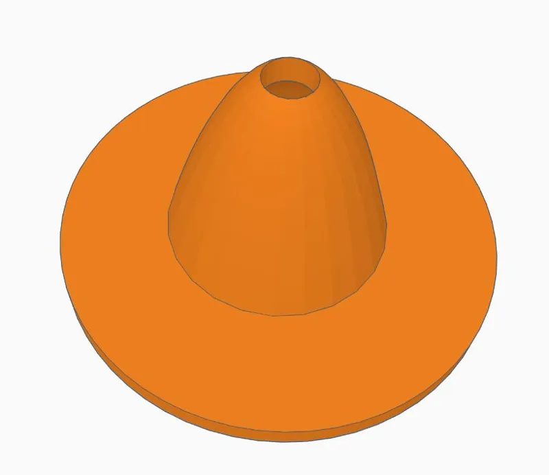 Fly trap funnel
