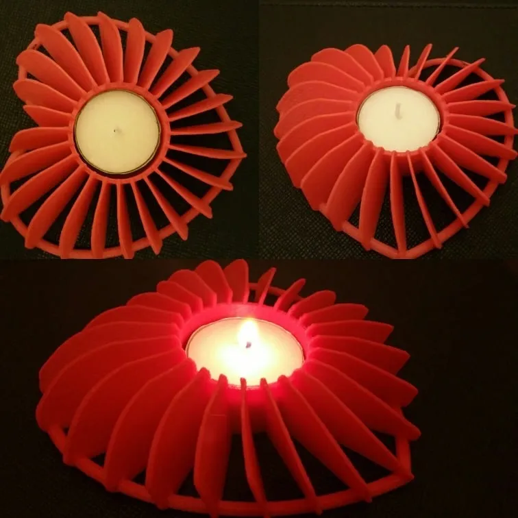 Heart Tea Light Candle Holder