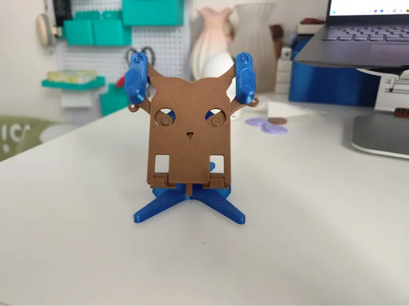 猫头鹰可动手机支架/owl mobile phone stand