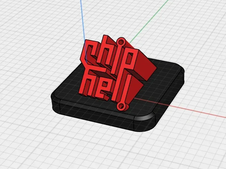 CHH 论坛LOGO摆件