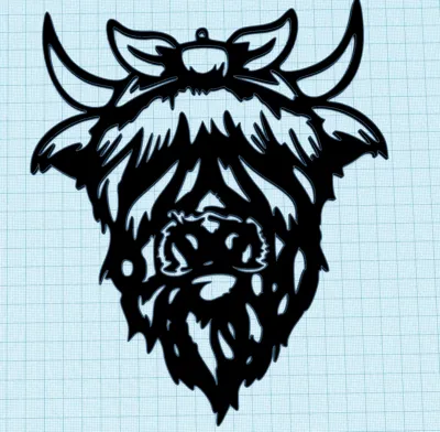 Scottish Highland Cow Female