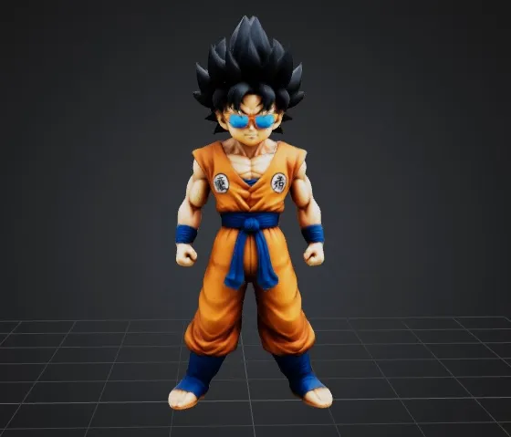 Songoku Superwarrior with Sunglasses