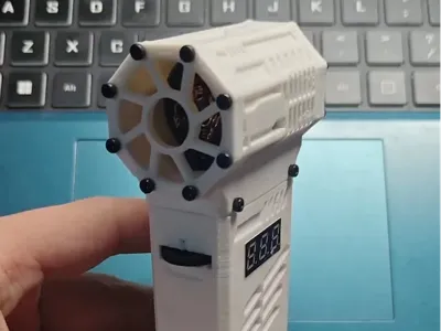 Cyberpunk Violent Fan Housing Model