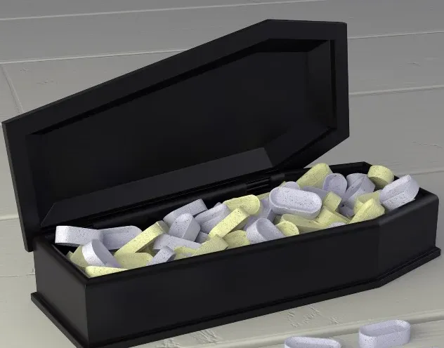 bat coffin candy box