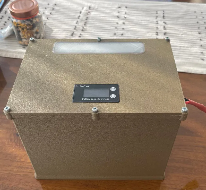 Battery box for 24v 7s 20p using 4x5 holder