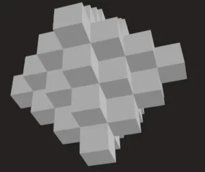 Cool pixel diamond 