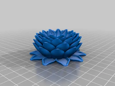 Dahlia Inspired Flower By MazAndAttero