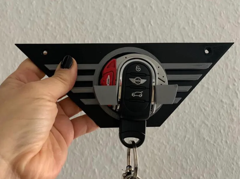 Plaque de clé Mini Cooper
