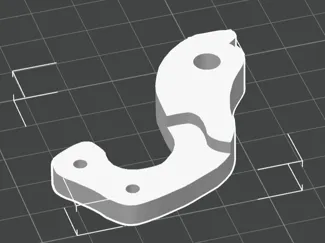 Electric bike ghost transmission bracket