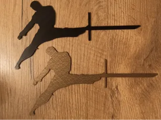 Cake topper karate