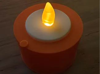 Halloween lantern candle holder