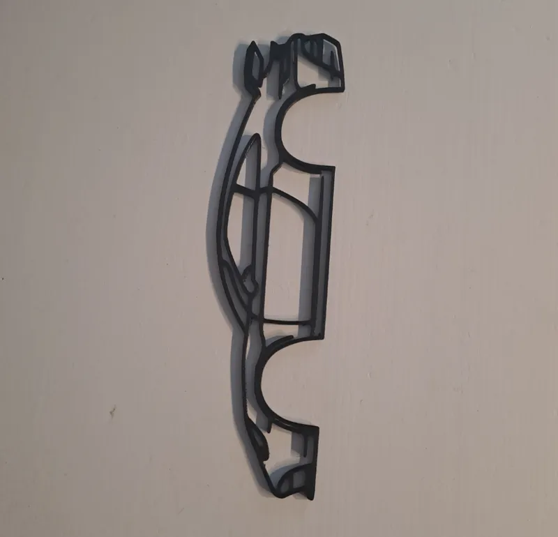 Silhouette de la Porsche GT3