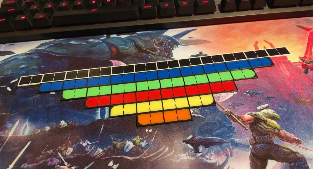 Ruler Fallout Fallout Wasteland Warfare Rulers - Free 3D Print Model - MakerWorld