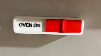 Oven Reminder On/Off Slider Magnet