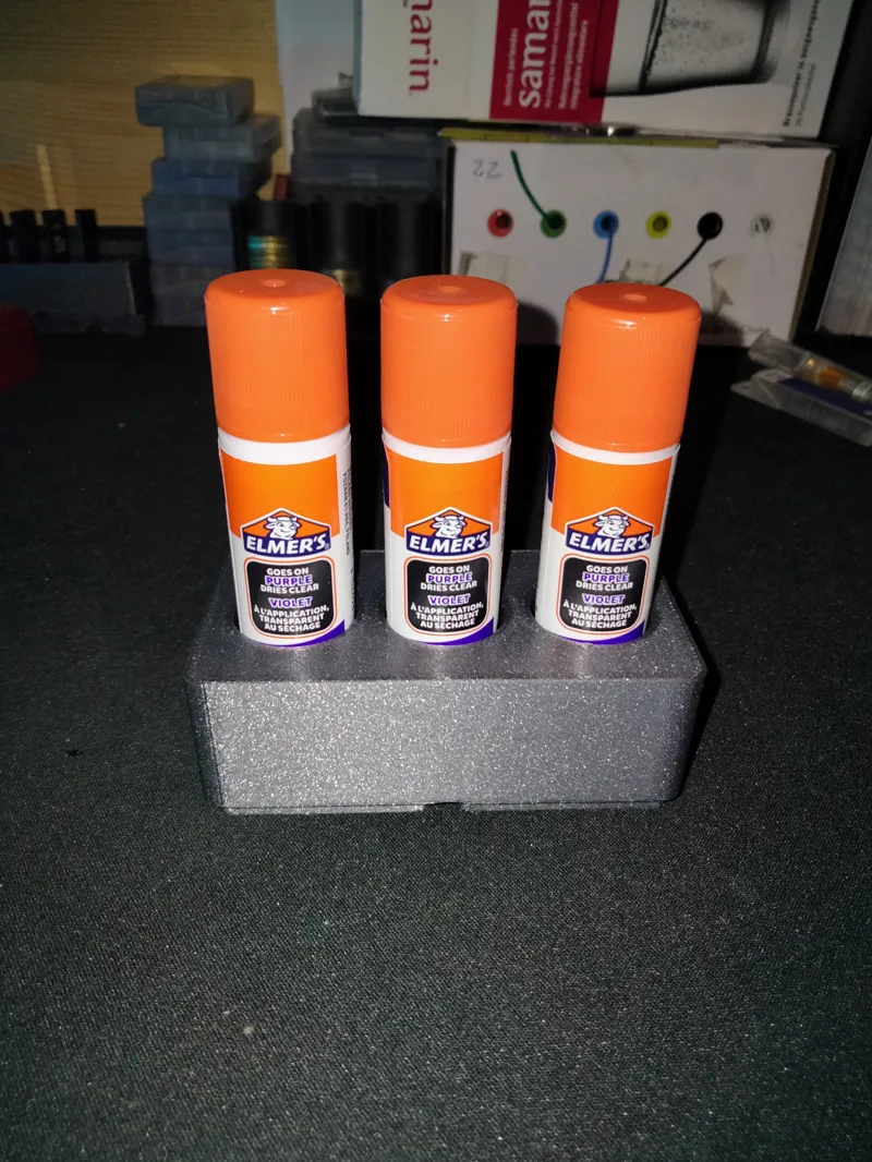 Gridfinity Elmers Glue (6g) Holder