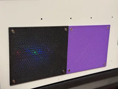 Dust cover for square L NAS chassis