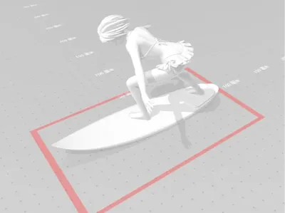 Surfing Girl