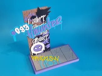 Tagged Galaxy Display Stand #005 Haunter 