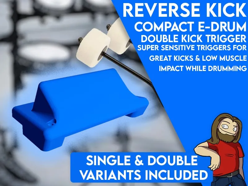 Inverted Kick Trigger for E-Drum