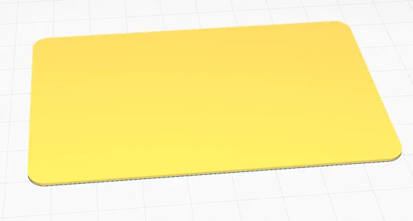 Carte au format carte bancaire