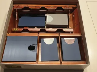 Paleo organizer - card and token holders + boxes
