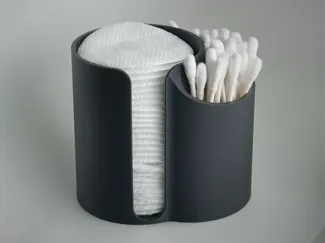 Cotton Pad and Q-Tip Holder