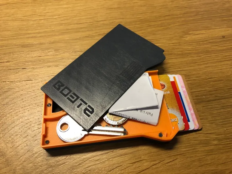Credit card and key holder 