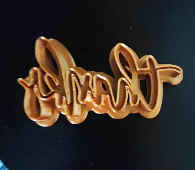 Thanks imprint cookie cutter