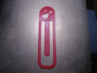 Bookmark with 3hearts